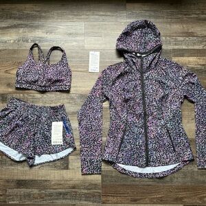 Extremely Rare Lululemon Athletica Seawheeze Reflective Set